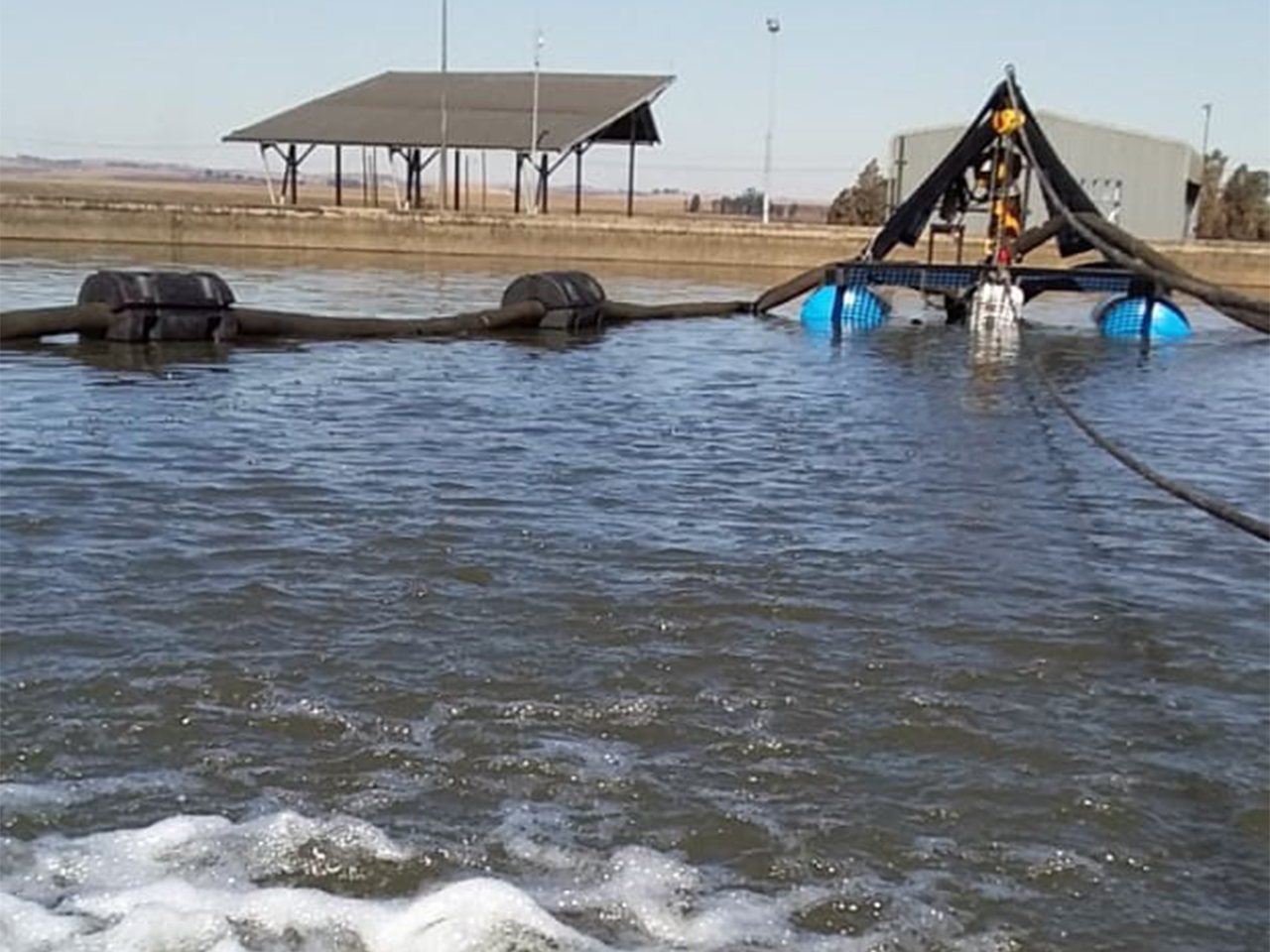Dam cleaning